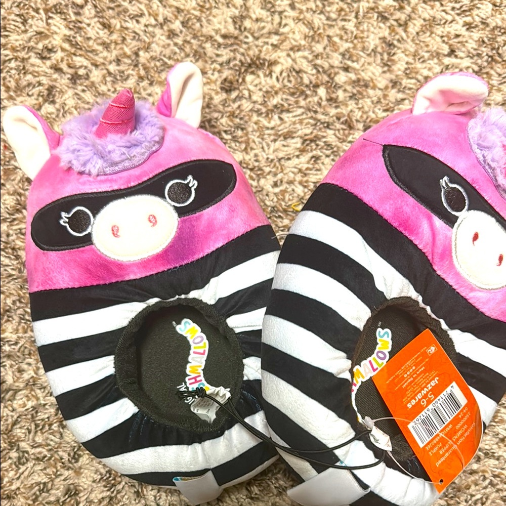 NWT Squishmallows Lola the Unicorn Burglar 12” Soft Plush Rare big Kids …